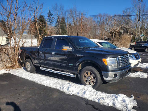 2012 Ford F-150 XLT CREW CAB for sale at Route 106 Motors in East Bridgewater MA
