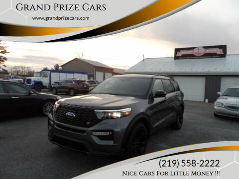 2021 Ford Explorer for sale at Grand Prize Cars in Cedar Lake IN