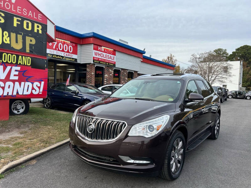 2016 Buick Enclave for sale at HW Auto Wholesale in Norfolk VA