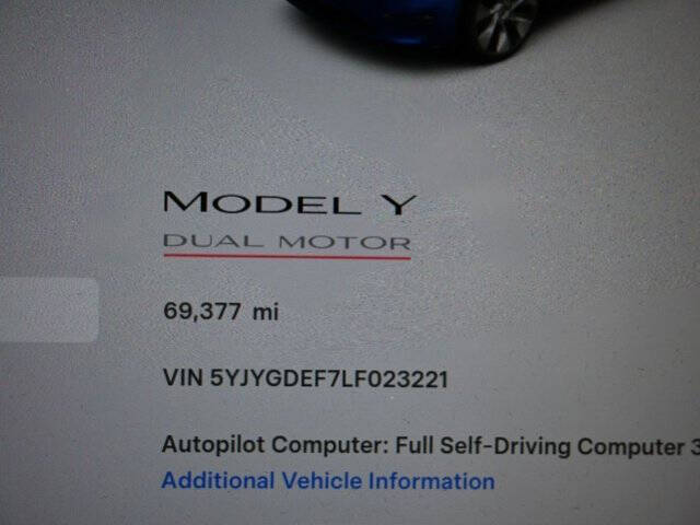 2020 Tesla Model Y Performance