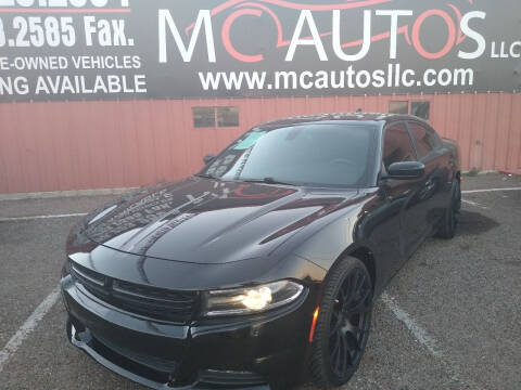 2015 Dodge Charger for sale at MC Autos LLC in Pharr TX