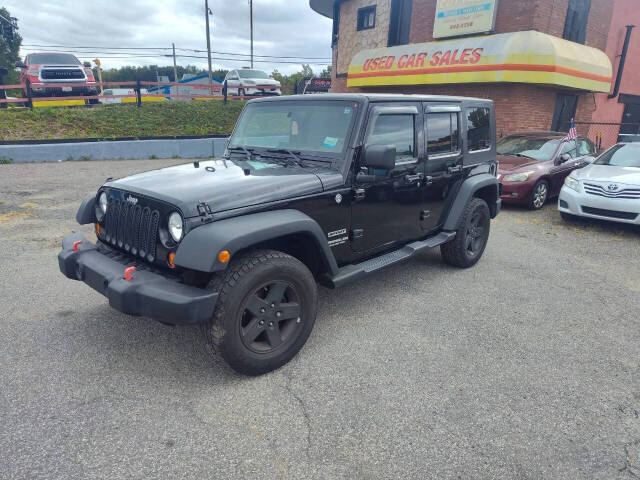 2010 Jeep Wrangler Unlimited for sale at Cottage Street Used Car Sales in Springfield, MA