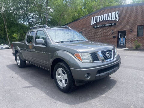 2008 Nissan Frontier for sale at Autohaus of Greensboro in Greensboro NC