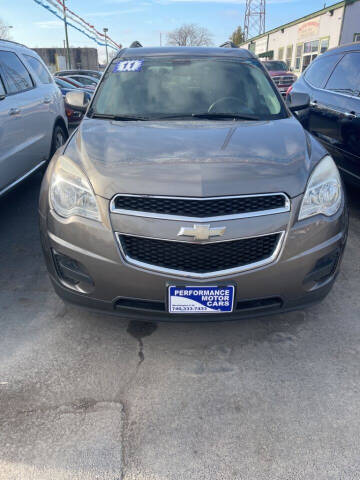 2011 Chevrolet Equinox for sale at Performance Motor Cars in Washington Court House OH