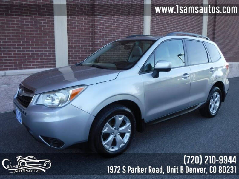 2015 Subaru Forester for sale at SAM'S AUTOMOTIVE in Denver CO