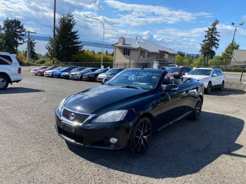 2010 Lexus IS 350C for sale at KARMA AUTO SALES in Federal Way WA