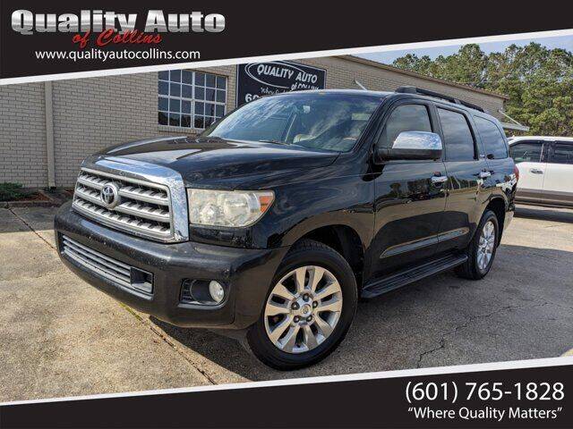 2012 Toyota Sequoia for sale at Quality Auto of Collins in Collins MS