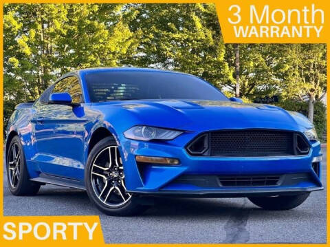 2019 Ford Mustang for sale at MJ SEATTLE AUTO SALES INC in Kent WA