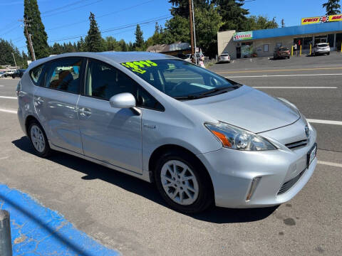 2012 Toyota Prius v for sale at Lino's Autos Inc in Vancouver WA