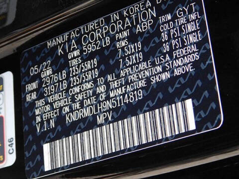 2022 Kia Sorento Plug-In Hybrid SX Prestige