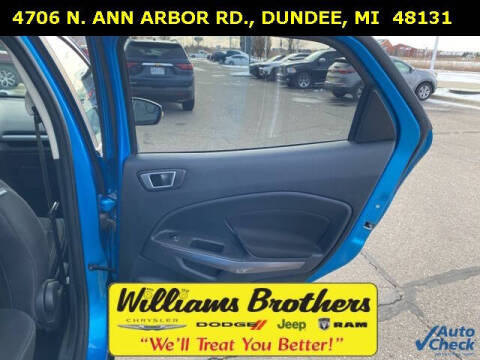 2019 Ford EcoSport SE