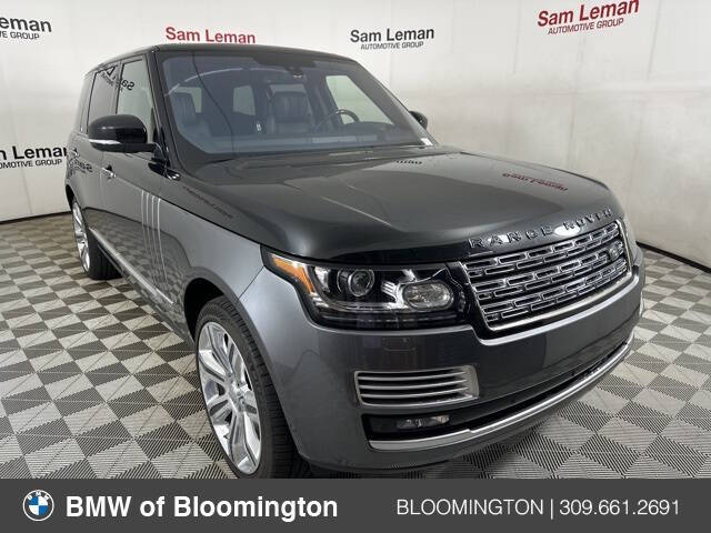 2016 Land Rover Range Rover for sale at BMW of Bloomington in Bloomington IL