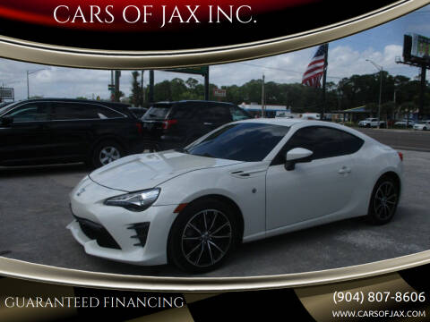 2019 Toyota 86 for sale at CARS OF JAX INC. in Jacksonville FL