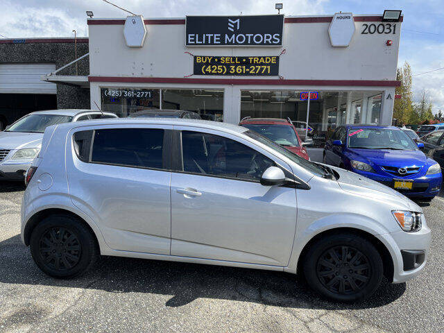 2016 Chevrolet Sonic for sale at Elite Motors in Lynnwood WA