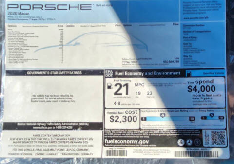 2020 Porsche Macan