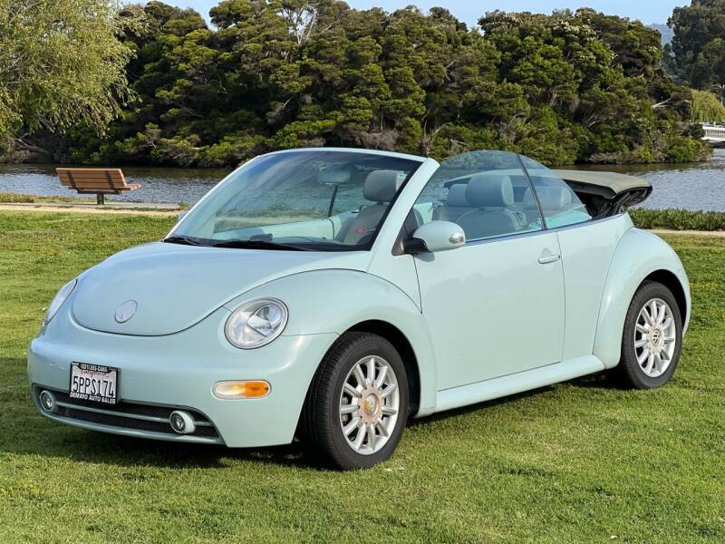 2005 Volkswagen New Beetle Convertible for sale at Dodi Auto Sales in Monterey CA