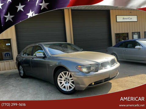 2003 BMW 7 Series for sale at Americar in Duluth GA