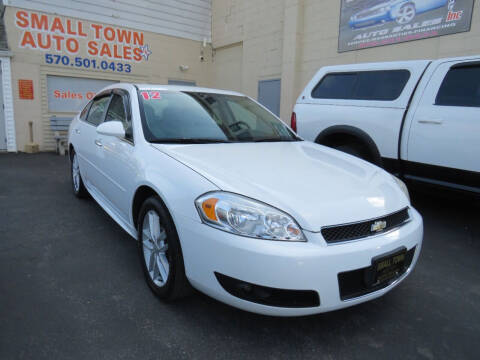 2012 Chevrolet Impala for sale at Small Town Auto Sales in Hazleton PA
