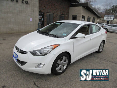 2013 Hyundai Elantra for sale at S & J Motor Co Inc. in Merrimack NH