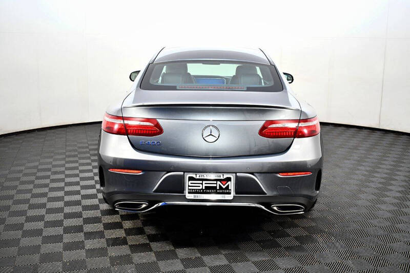 2018 Mercedes-Benz E-Class E 400