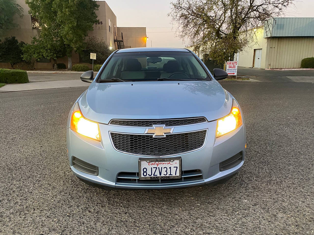 2012 Chevrolet Cruze for sale at Kar Auto Sales in Tracy, CA