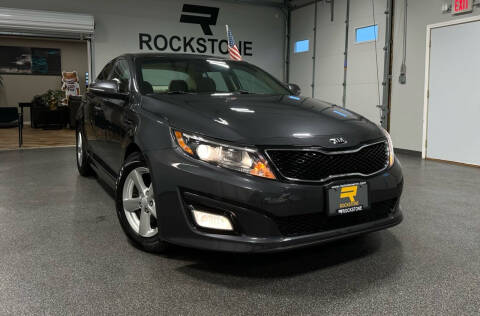 2015 Kia Optima for sale at Rockstone Automotive Inc in Buffalo MN