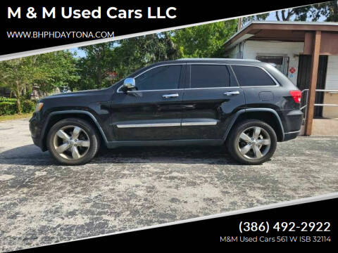 2012 Jeep Grand Cherokee for sale at M & M Used Cars LLC in Daytona Beach FL