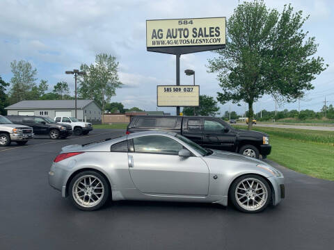 2004 Nissan 350Z for sale at AG Auto Sales in Ontario NY