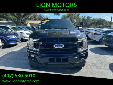 2020 Ford F-150 for sale at LION MOTORS in Orlando FL