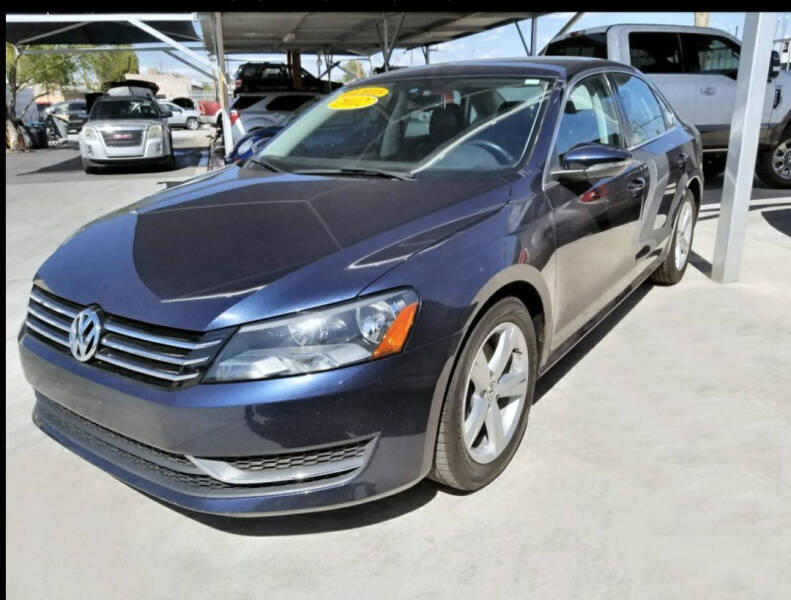 2012 Volkswagen Passat for sale at Hugo Motors INC in El Paso TX