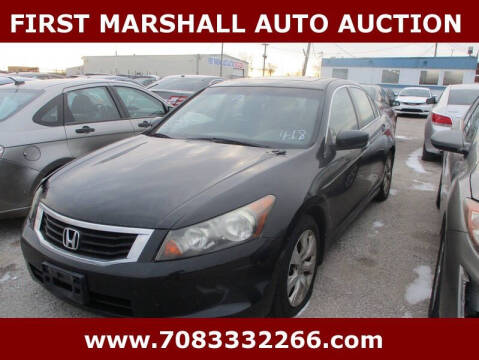 2010 Honda Accord for sale at First Marshall Auto Auction in Harvey IL