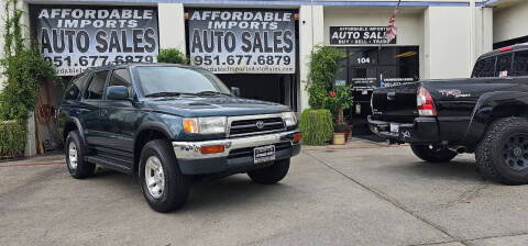 1998 Toyota 4Runner for sale at Affordable Imports Auto Sales in Murrieta CA