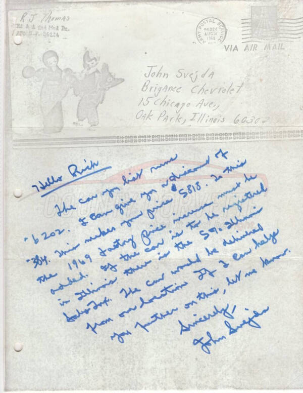 1969 Chevrolet Corvette