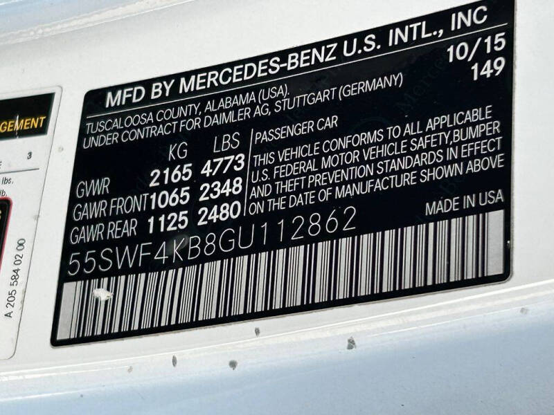 2016 Mercedes-Benz C-Class