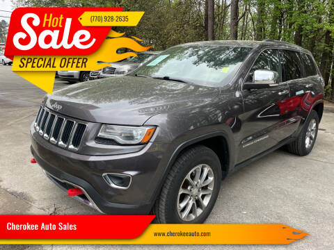 2014 Jeep Grand Cherokee for sale at Cherokee Auto Sales in Acworth GA