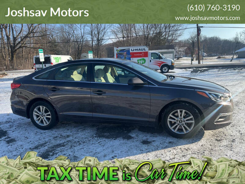 2015 Hyundai Sonata for sale at Joshsav Motors in Walnutport PA