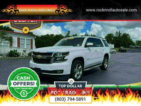 2015 Chevrolet Tahoe for sale at Rock 'N Roll Auto Sales in West Columbia SC