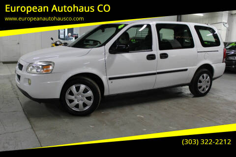 2008 Chevrolet Uplander for sale at European Autohaus CO in Denver CO