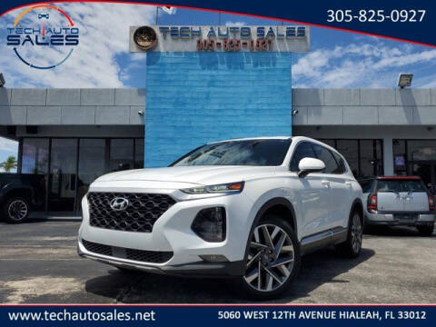 2019 Hyundai Santa Fe for sale at Tech Auto Sales in Hialeah FL