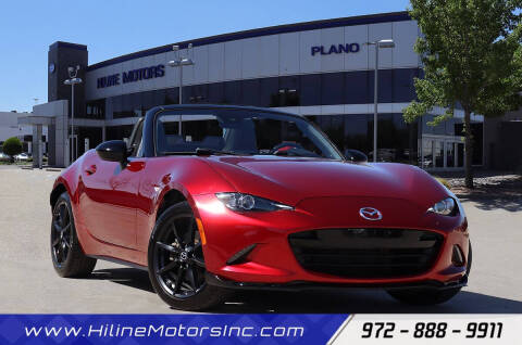 2019 Mazda MX-5 Miata for sale at HILINE MOTORS in Plano TX