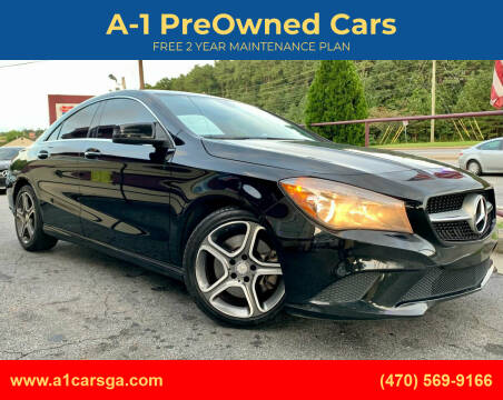 2014 Mercedes-Benz CLA for sale at A-1 PreOwned Cars in Duluth GA