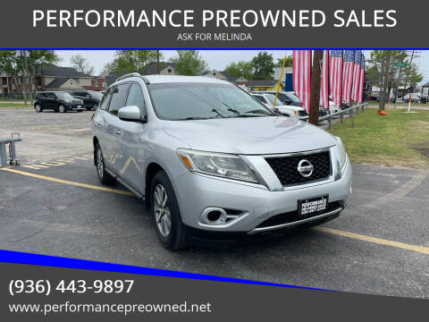 2014 Nissan Pathfinder for sale at PERFORMANCE PREOWNED SALES in Conroe TX