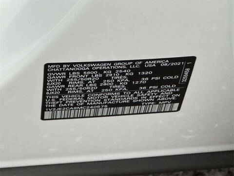 2021 Volkswagen Atlas Cross Sport V6 SE