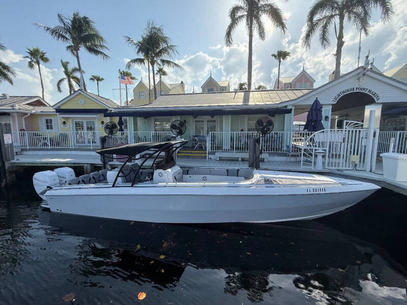 1993 Scarab Open fisherman