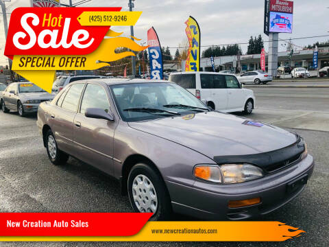 1996 Toyota Camry for sale at New Creation Auto Sales in Everett WA