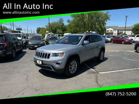 2015 Jeep Grand Cherokee for sale at All In Auto Inc in Palatine IL