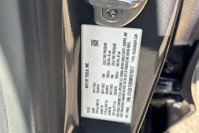 2021 Tesla Model 3 Long Range