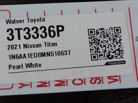 2021 Nissan Titan Platinum Reserve