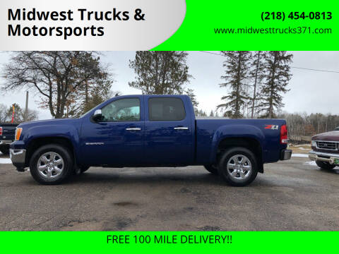 2013 GMC Sierra 1500 for sale at Midwest Trucks & Motorsports in Merrifield MN