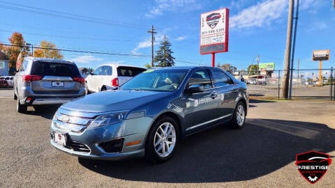 2012 Ford Fusion for sale at PRESTIGE AUTO CENTER LLC in Salem OR